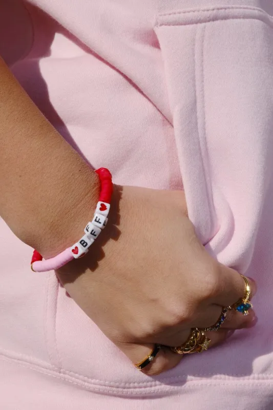 BFF Inspirational Beaded Bracelet sold by Mulberry and Grand