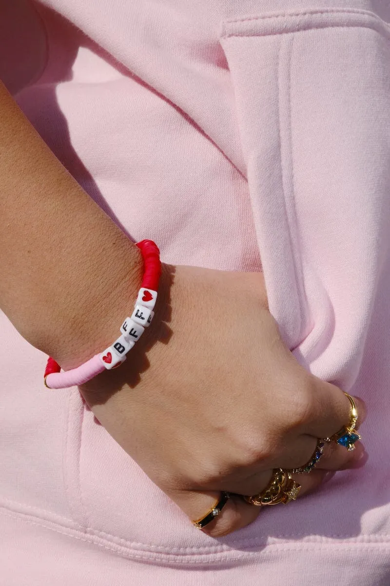 BFF Inspirational Beaded Bracelet sold by Mulberry and Grand
