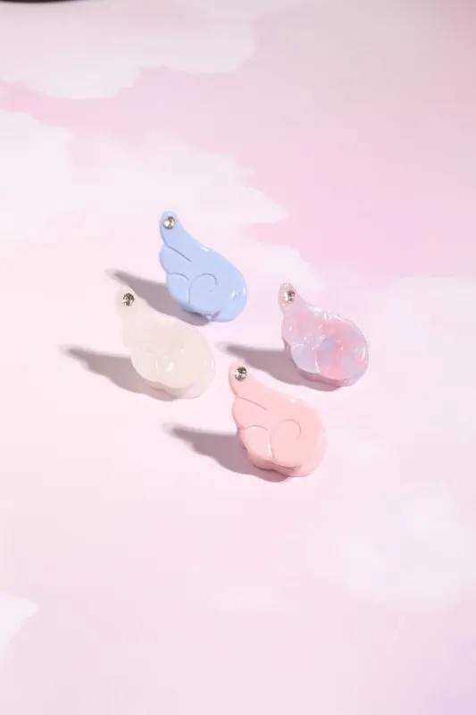 Angel Wing Mini Claw Clip sold by Mulberry and Grand