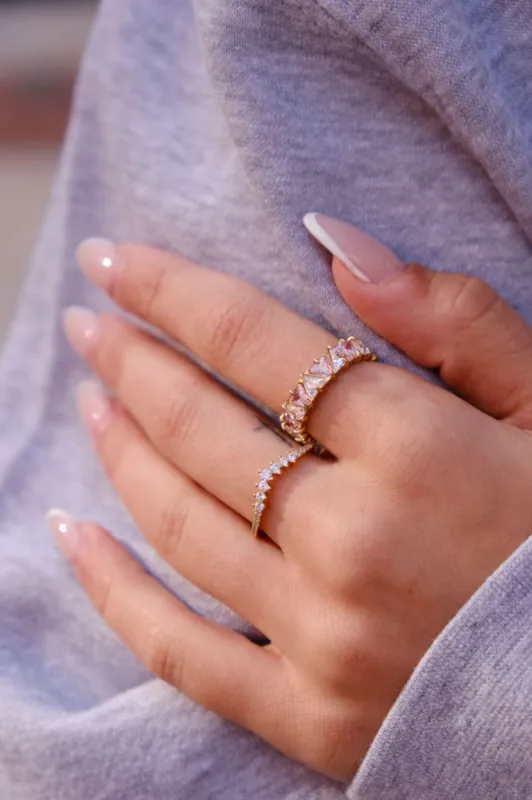 Bejeweled Sterling Silver Ring sold by Mulberry and Grand