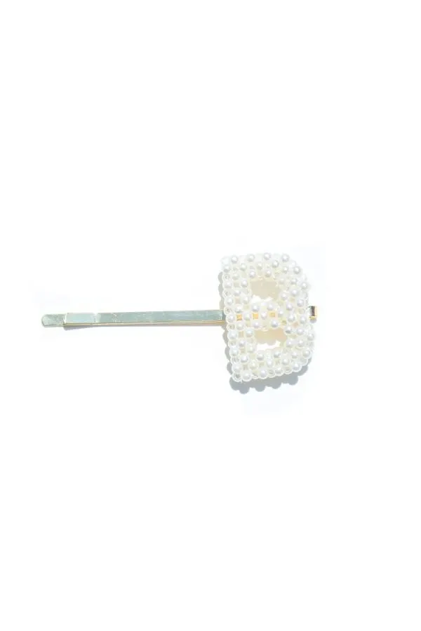 Pearl Initial Bobby Pin sold by Mulberry and Grand product image thumbnail 3