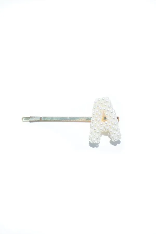 Pearl Initial Bobby Pin sold by Mulberry and Grand product image thumbnail 2