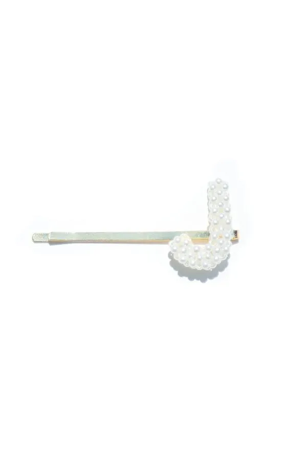 Pearl Initial Bobby Pin sold by Mulberry and Grand product image thumbnail 5