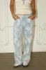 Iris Sandy Blue Lace Pants sold by Mulberry and Grand