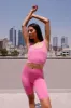 Ava Seamless Ribbed Crop Top sold by Mulberry and Grand
