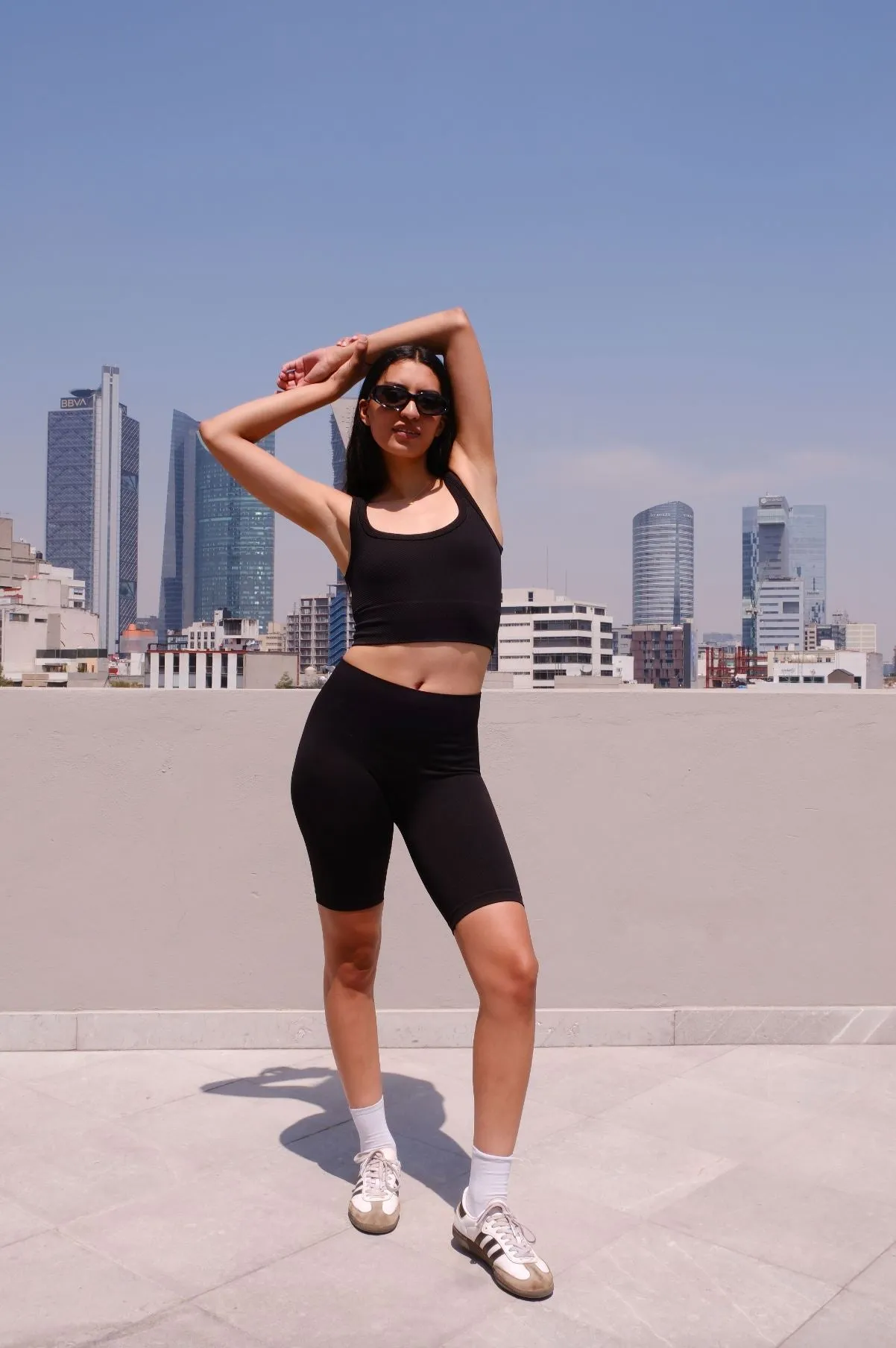 Ava Seamless Ribbed Crop Top sold by Mulberry and Grand product image thumbnail 4