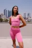 Ava Seamless Ribbed Crop Top sold by Mulberry and Grand