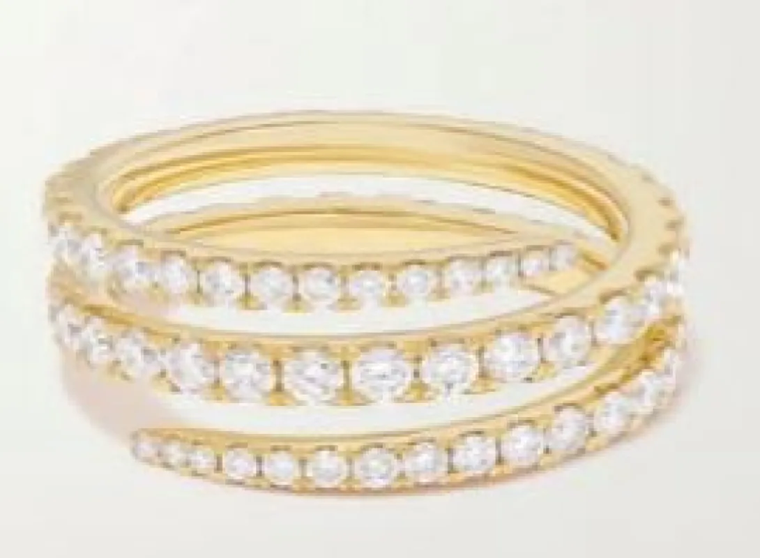 Third Time's the Charm Silver Ring sold by Mulberry and Grand