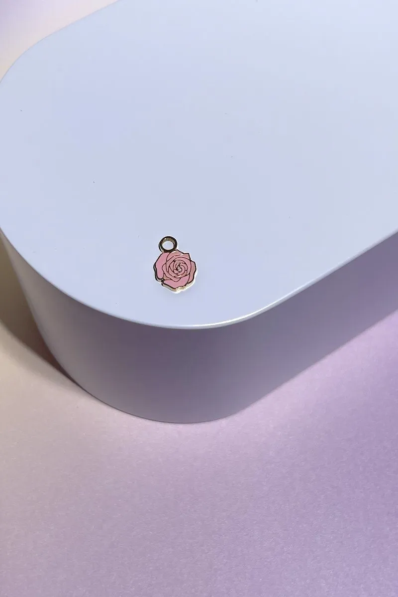 Rose Enamel Dangle Charm sold by Mulberry and Grand product image thumbnail 2