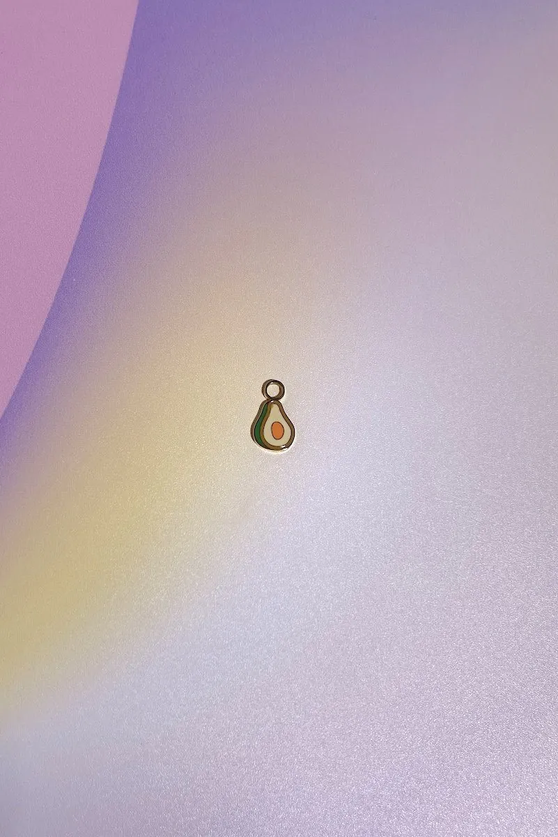 Avocado Enamel Dangle Charm sold by Mulberry and Grand product image thumbnail 2