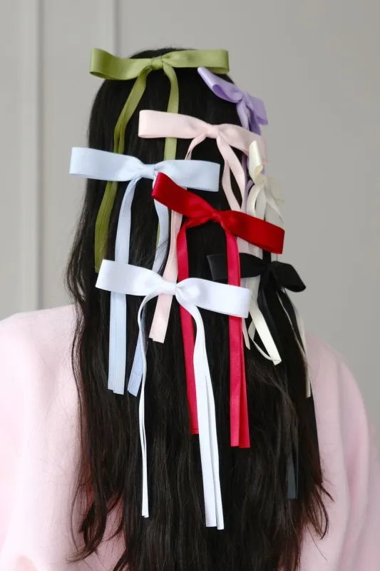 Angelina Bow Hair Clip sold by Mulberry and Grand