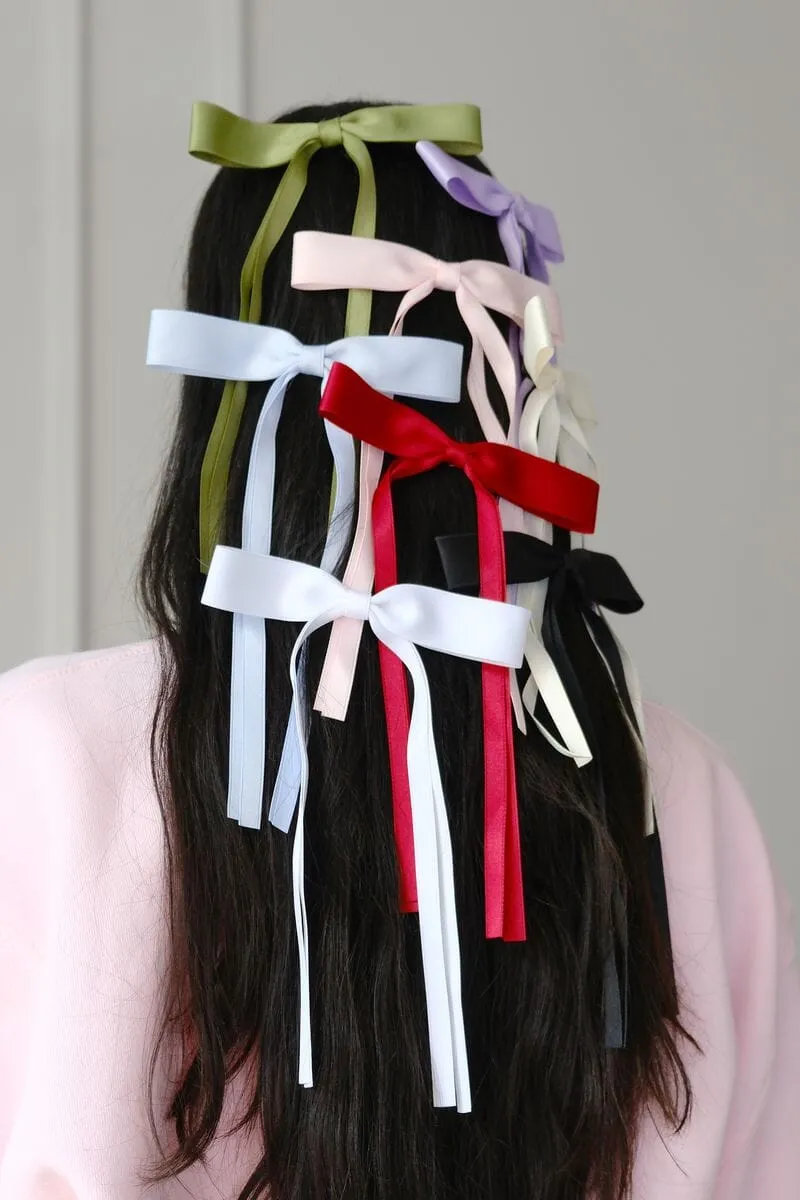 Angelina Bow Hair Clip sold by Mulberry and Grand