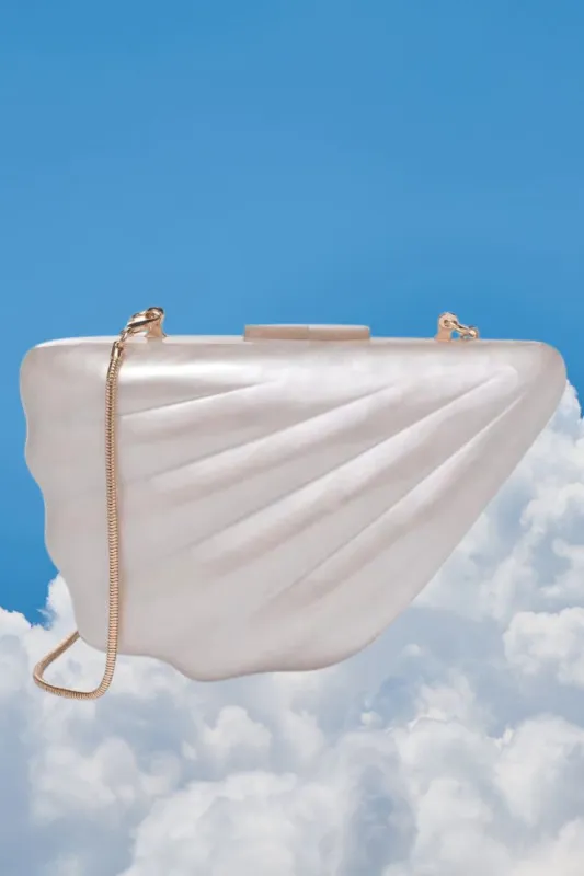Marine Evening Shell Bag sold by Mulberry and Grand
