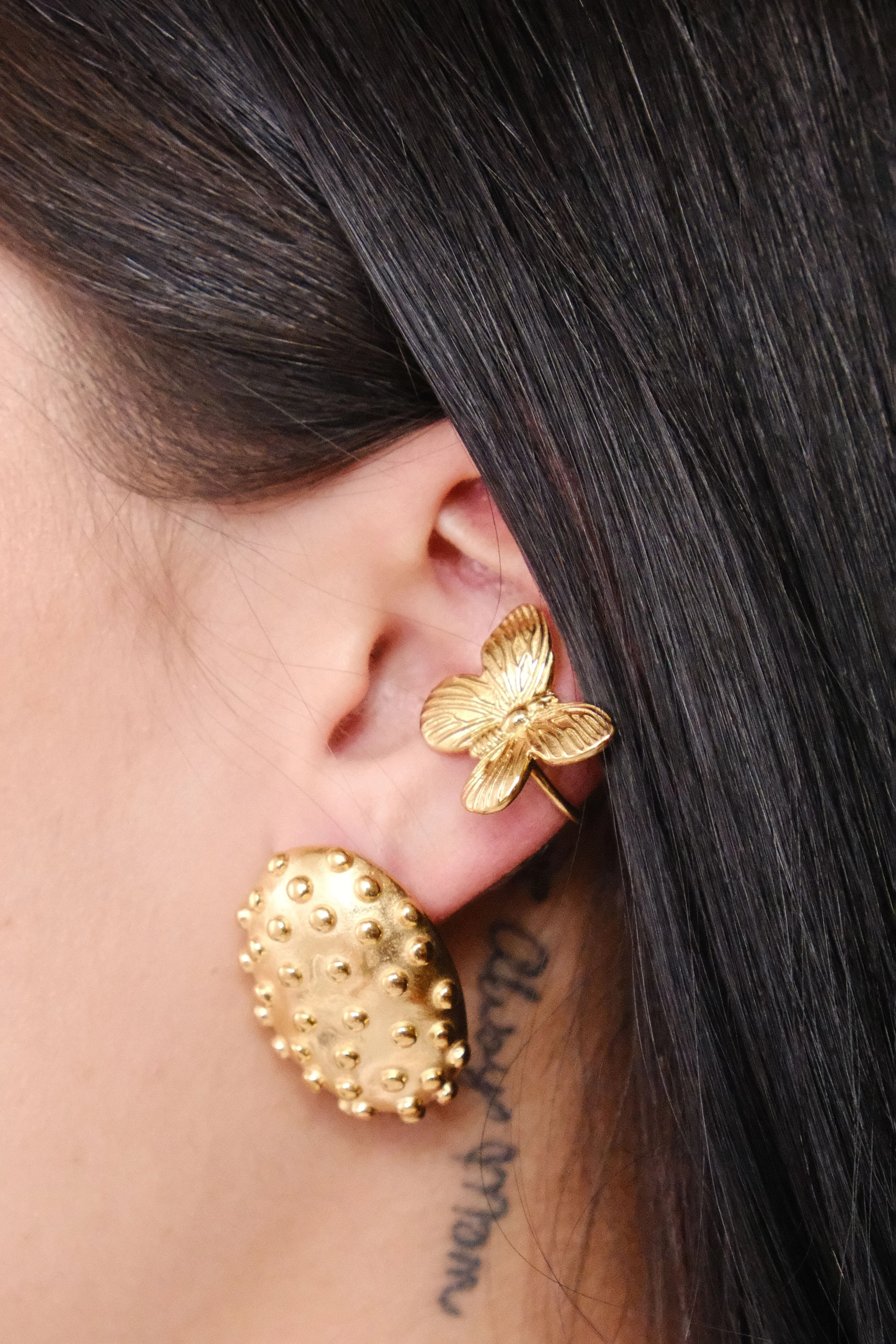Studded Statement Earrings sold by Mulberry and Grand
