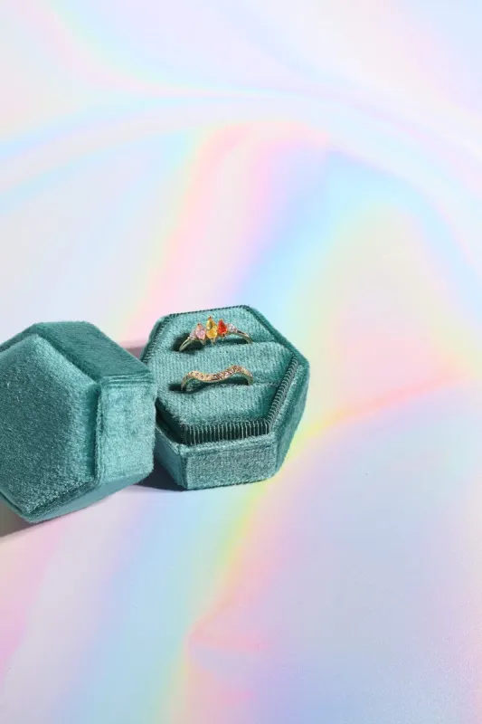 Regina Boxed Stacking Ring Set sold by Mulberry and Grand