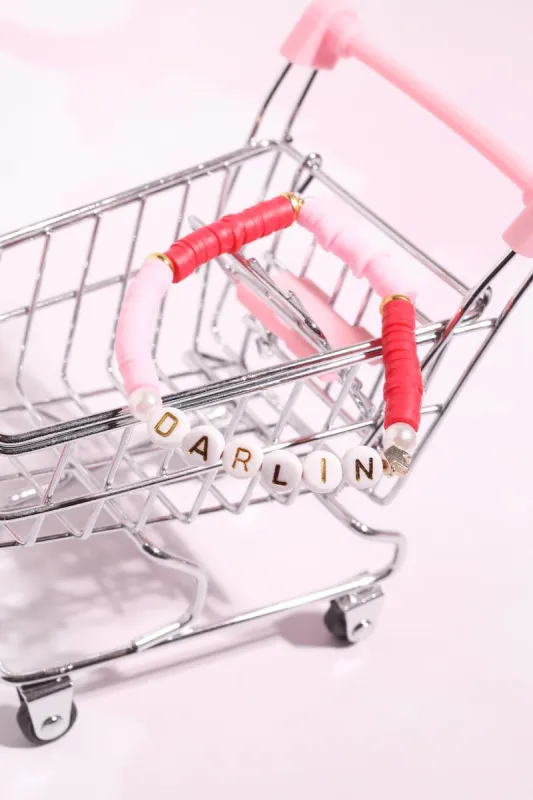 Darlin Inspirational Beaded Bracelet sold by Mulberry and Grand