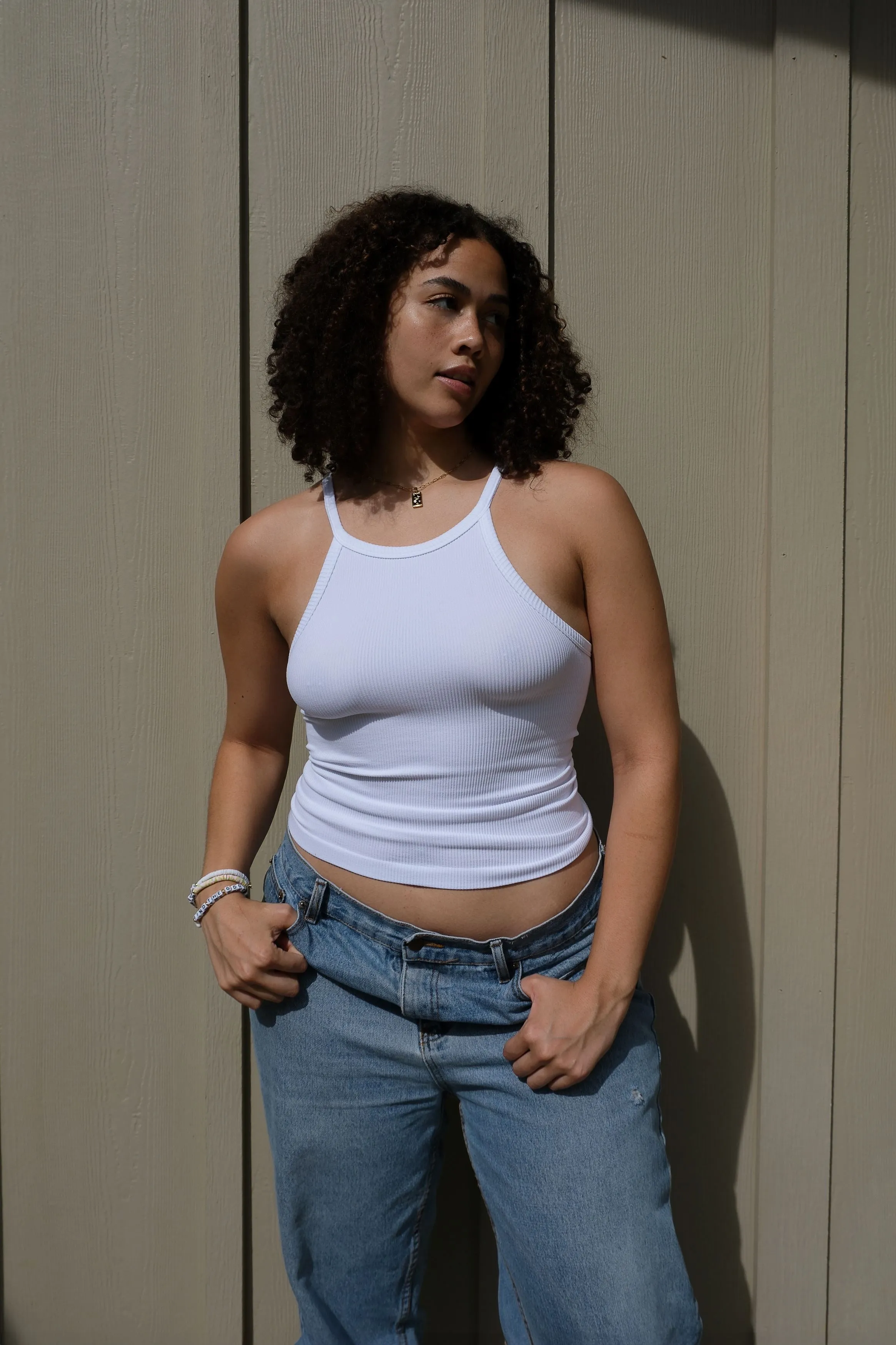 Finley Ribbed Seamless Tank sold by Mulberry and Grand product image thumbnail 2