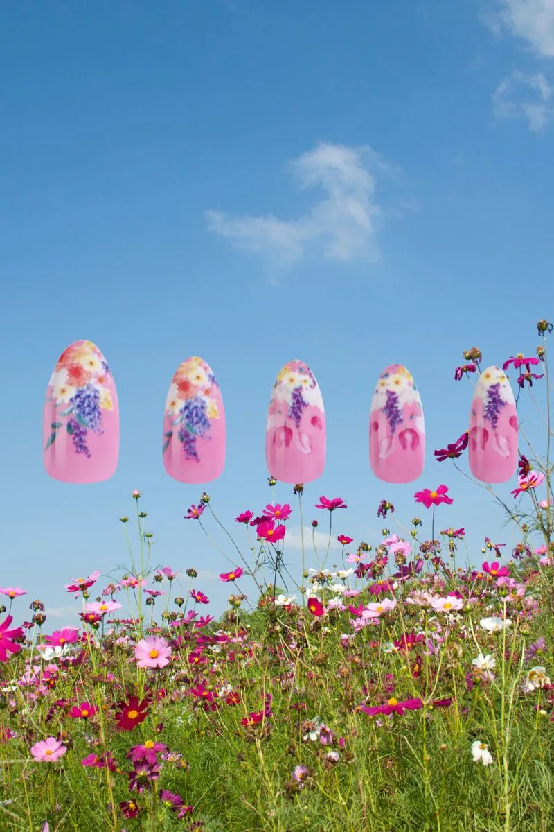 Paintlab Capri Press On Nails sold by Mulberry and Grand