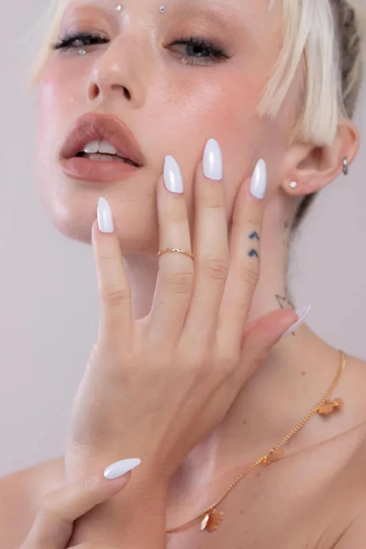 Paintlab Glossy Glazed Press on Nails sold by Mulberry and Grand