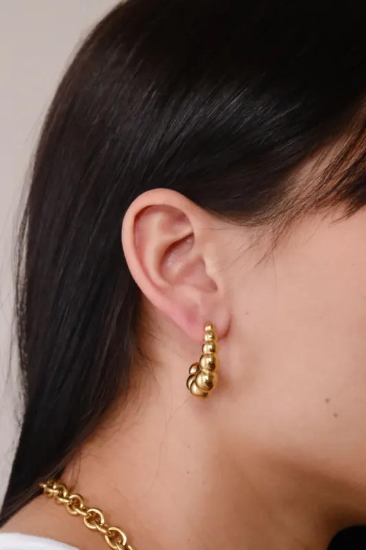 Bauble Hoop Earrings sold by Mulberry and Grand