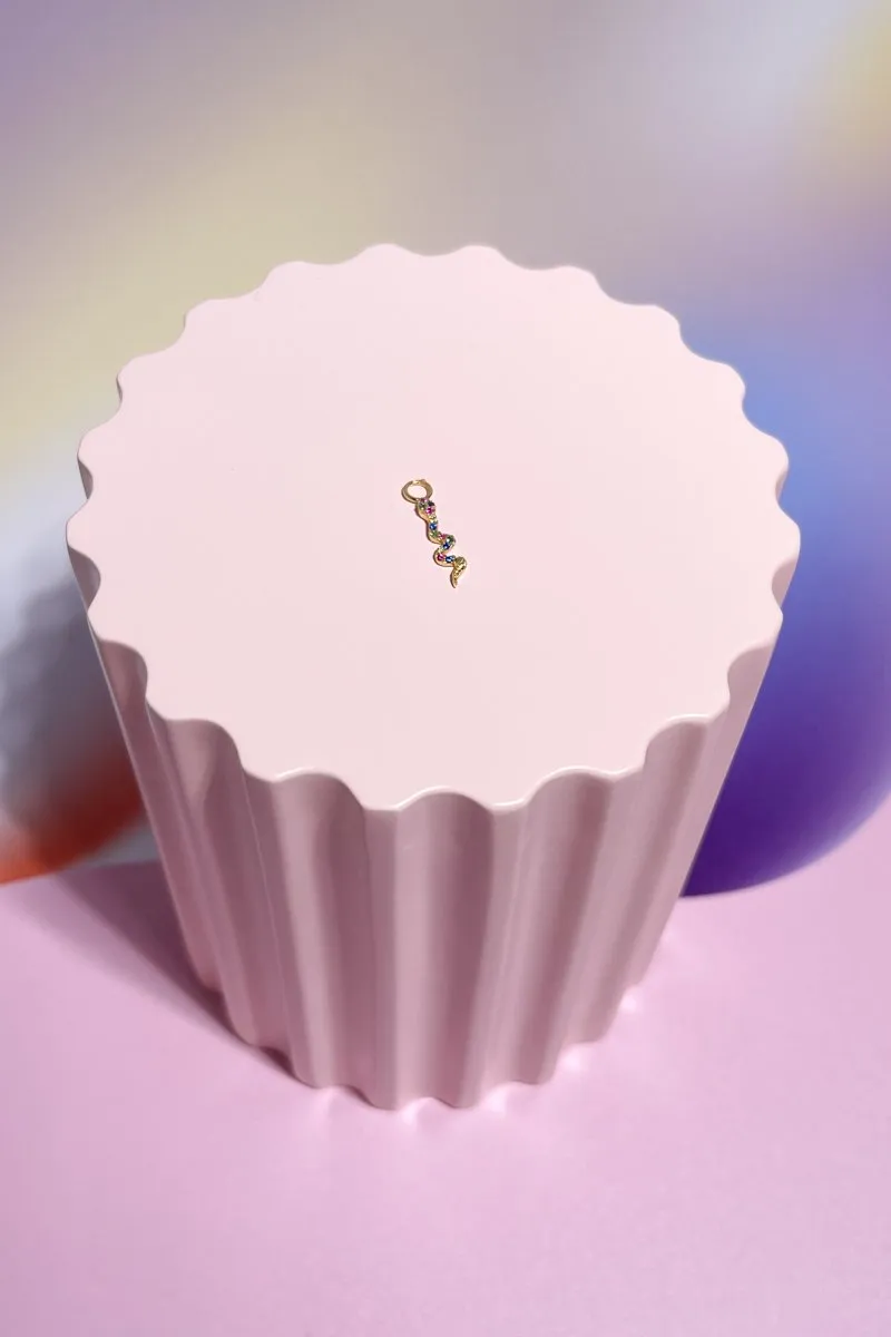 Snake Sterling Silver Dangle Charm sold by Mulberry and Grand