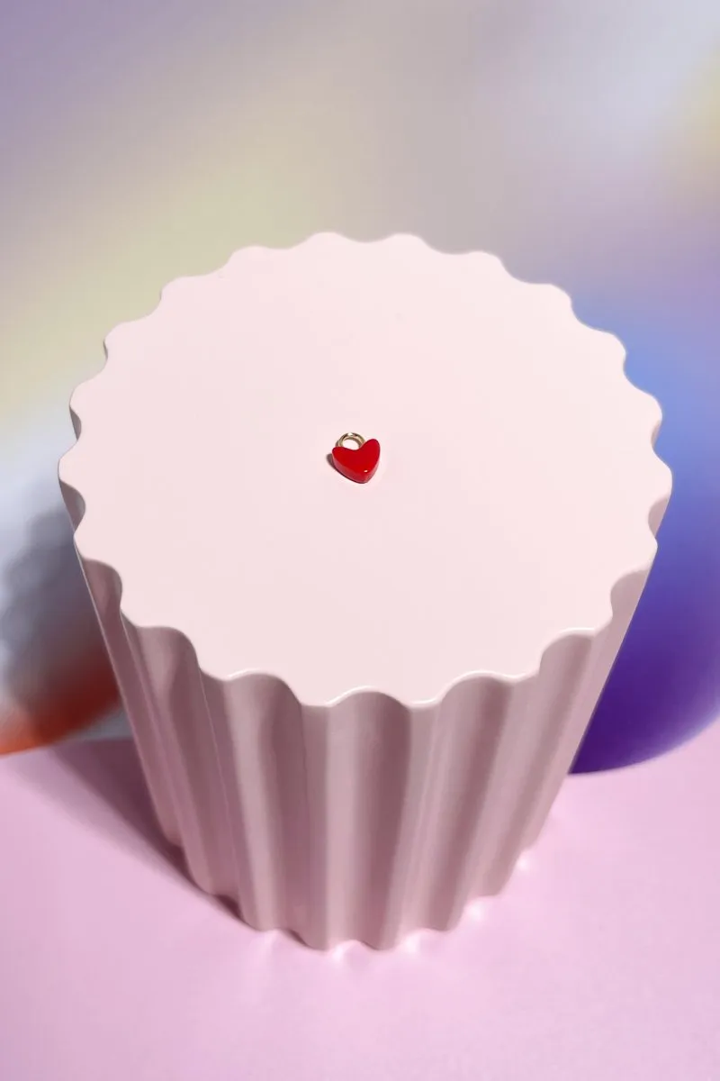 Red Heart Sterling Silver Dangle Charm sold by Mulberry and Grand product image thumbnail 2