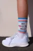 Be F*ing Nice Tube Socks sold by Mulberry and Grand