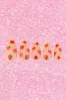 Paintlab Pink Strawberry Press on Nails sold by Mulberry and Grand