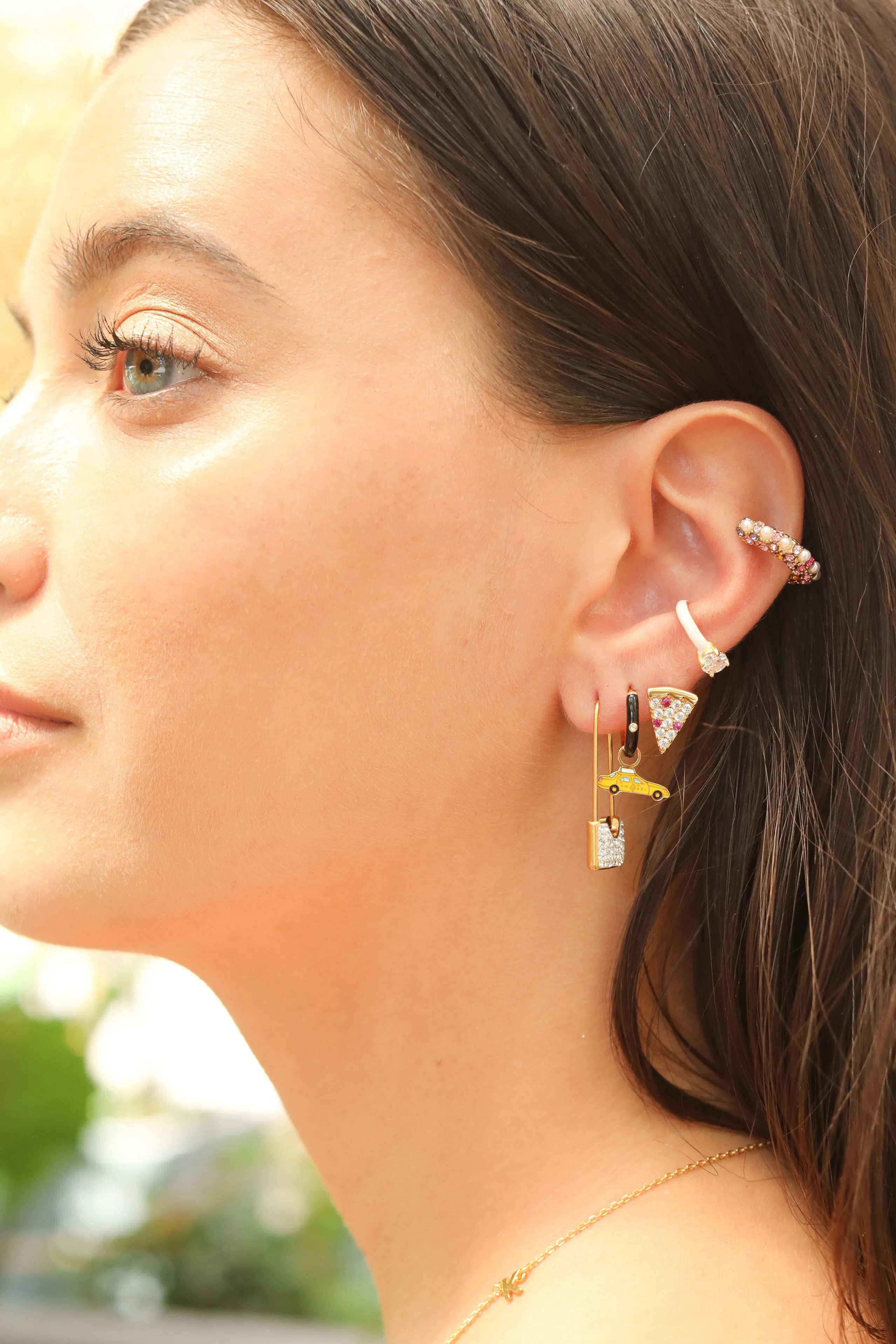 New York Cab Enamel Dangle Charm sold by Mulberry and Grand product image thumbnail 3