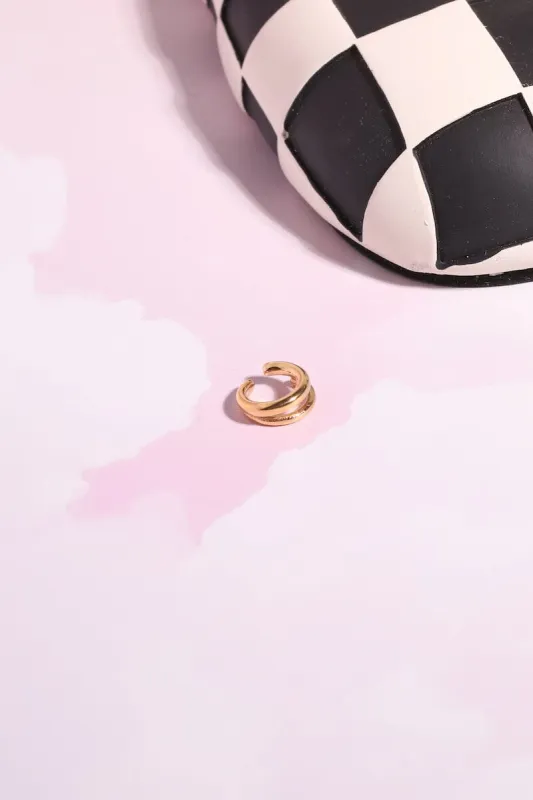 Double Band Ear Cuff sold by Mulberry and Grand