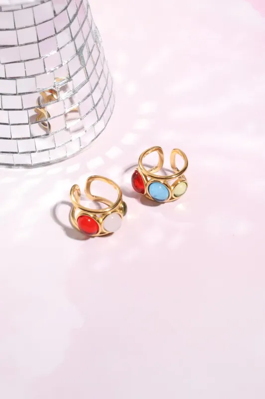 Precious Stone Stacking Ring sold by Mulberry and Grand