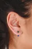 Heart Jacket Sterling Silver Stud Earrings sold by Mulberry and Grand