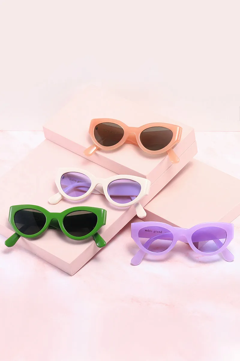 Chase The Sun Round Frame Sunglasses sold by Mulberry and Grand