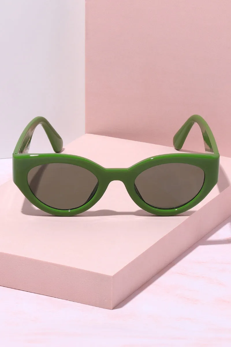 Chase The Sun Round Frame Sunglasses sold by Mulberry and Grand product image thumbnail 2