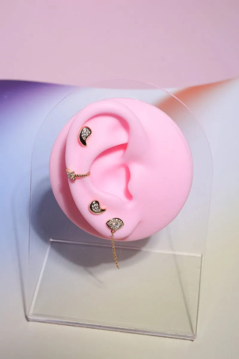 Evil Eye Sterling Silver Earring Set sold by Mulberry and Grand product image thumbnail 2