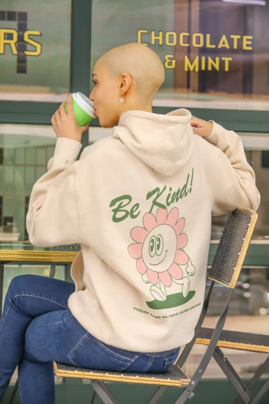 Be Kind Graphic Hoodie sold by Mulberry and Grand