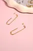 Drop Crystal Hoop Earrings sold by Mulberry and Grand