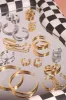 Drop Crystal Hoop Earrings sold by Mulberry and Grand