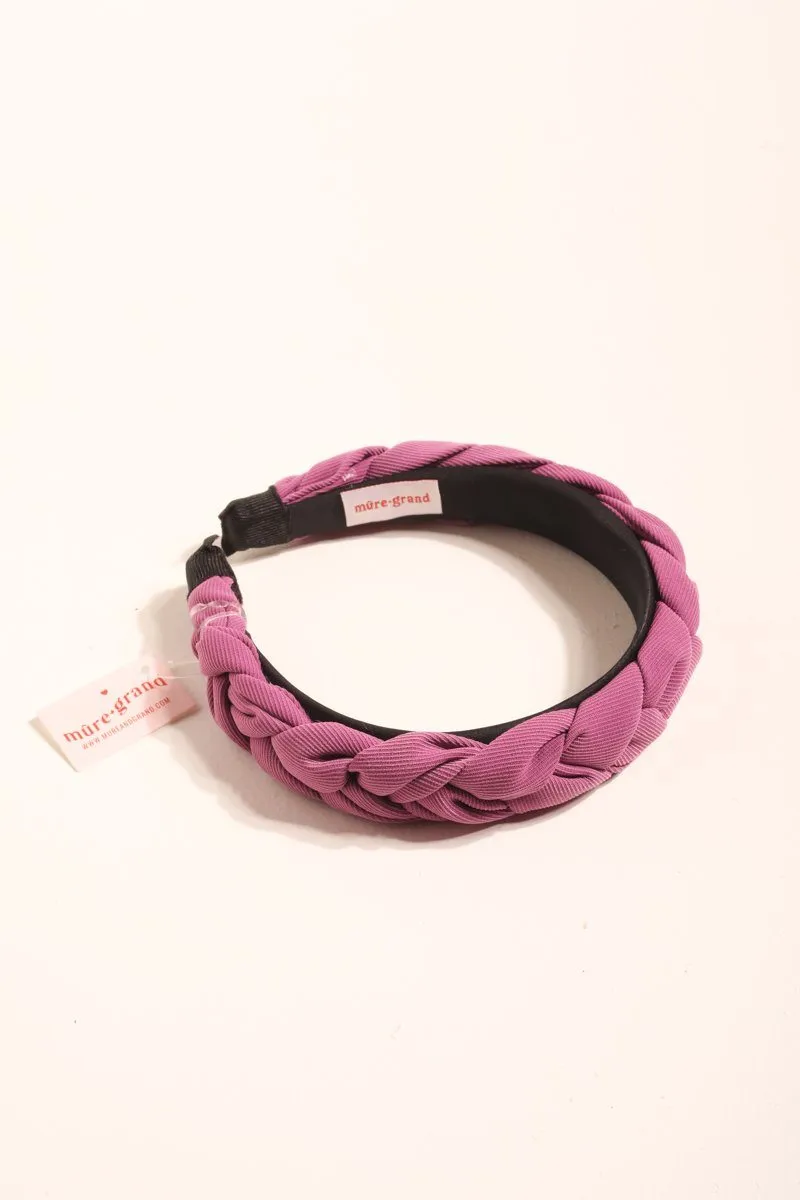 Chunky Braided Headband sold by Mulberry and Grand product image thumbnail 2
