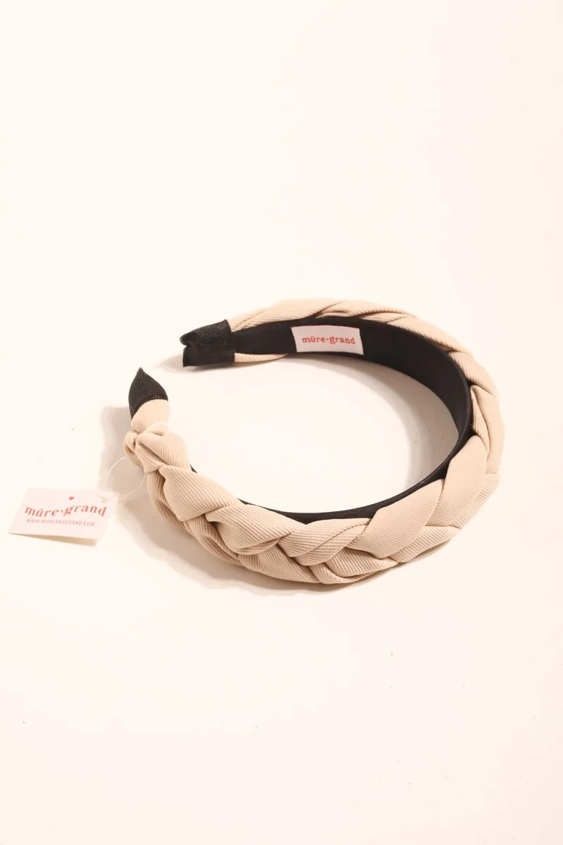 Chunky Braided Headband sold by Mulberry and Grand product image thumbnail 5