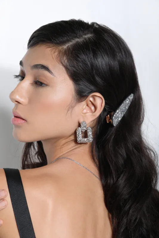 Crystal Shimmer Hair Clip sold by Mulberry and Grand