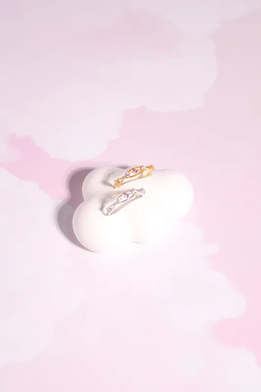 Rose to the Occasion Sterling Silver Ring sold by Mulberry and Grand