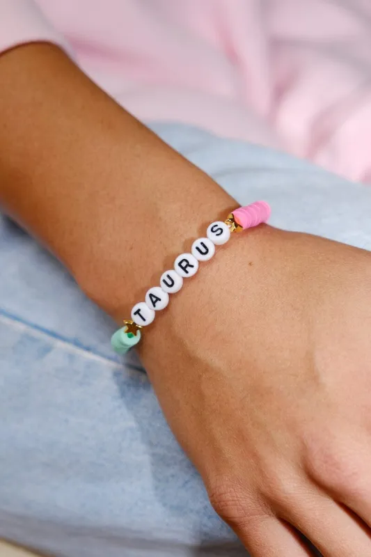 Zodiac Beaded Bracelet sold by Mulberry and Grand