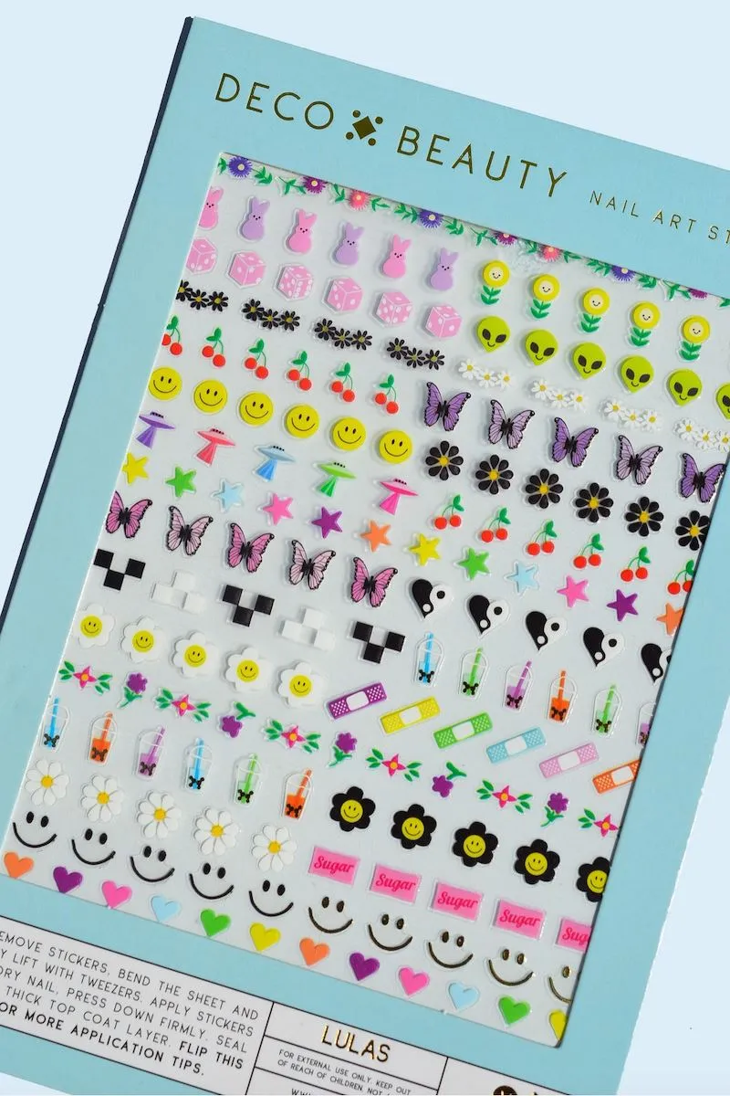 Lulas Nail Art Stickers sold by Mulberry and Grand