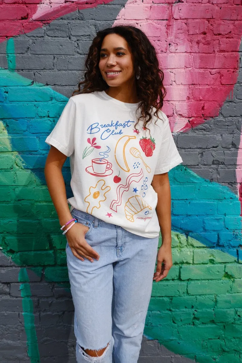 Breakfast Club Graphic T-Shirt sold by Mulberry and Grand