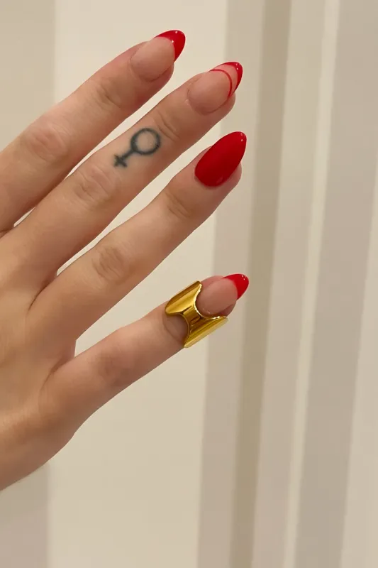 Undertones Nail Ring sold by Mulberry and Grand