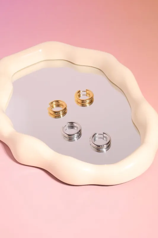 Thick Hoop Earring sold by Mulberry and Grand