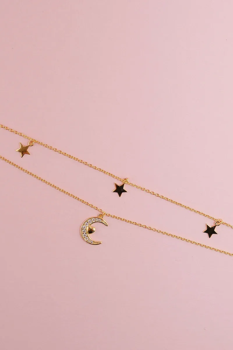 Celestial Sterling Silver Anklet sold by Mulberry and Grand product image thumbnail 2