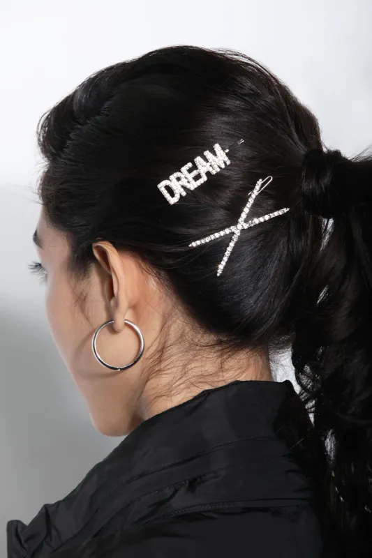 Dream Crystal Hair Clip sold by Mulberry and Grand