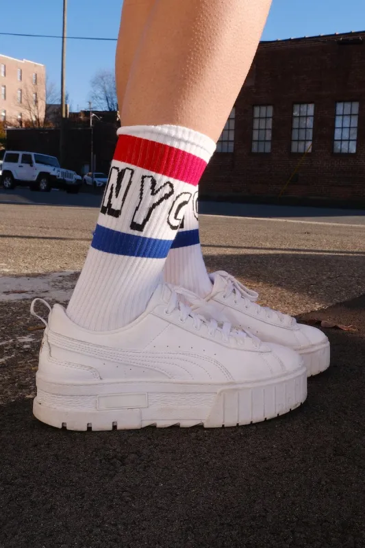 NYC Women's Sock sold by Mulberry and Grand